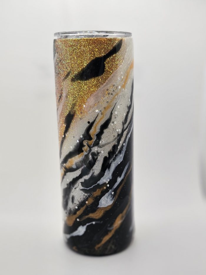 black/yellow/white/gold