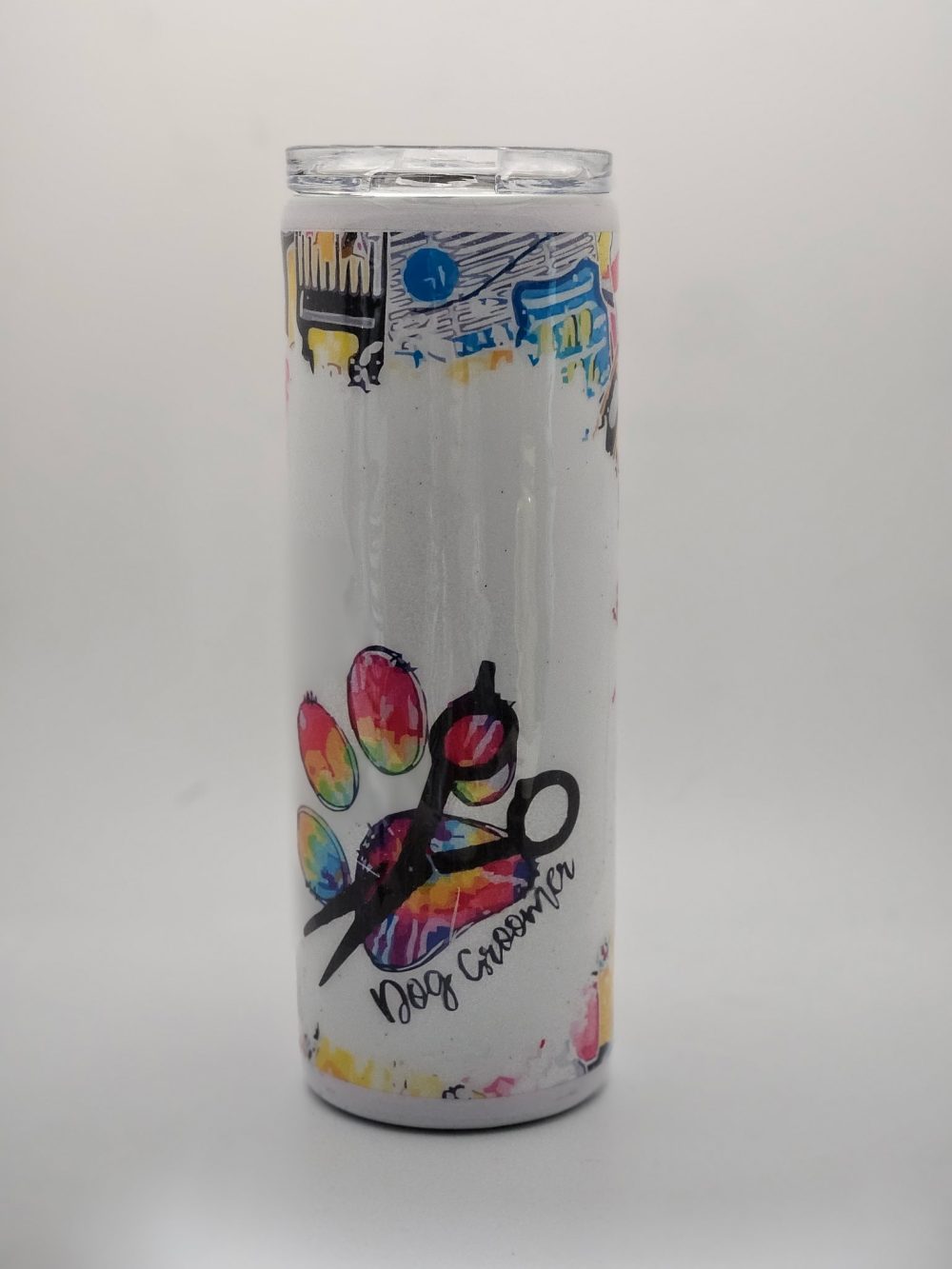 Colorful Dog Groomer Tumbler - Image 2