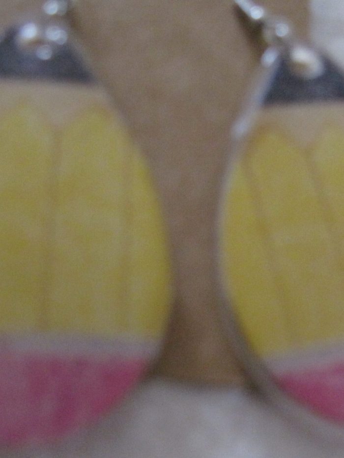 Pencil Teardrop Earrings