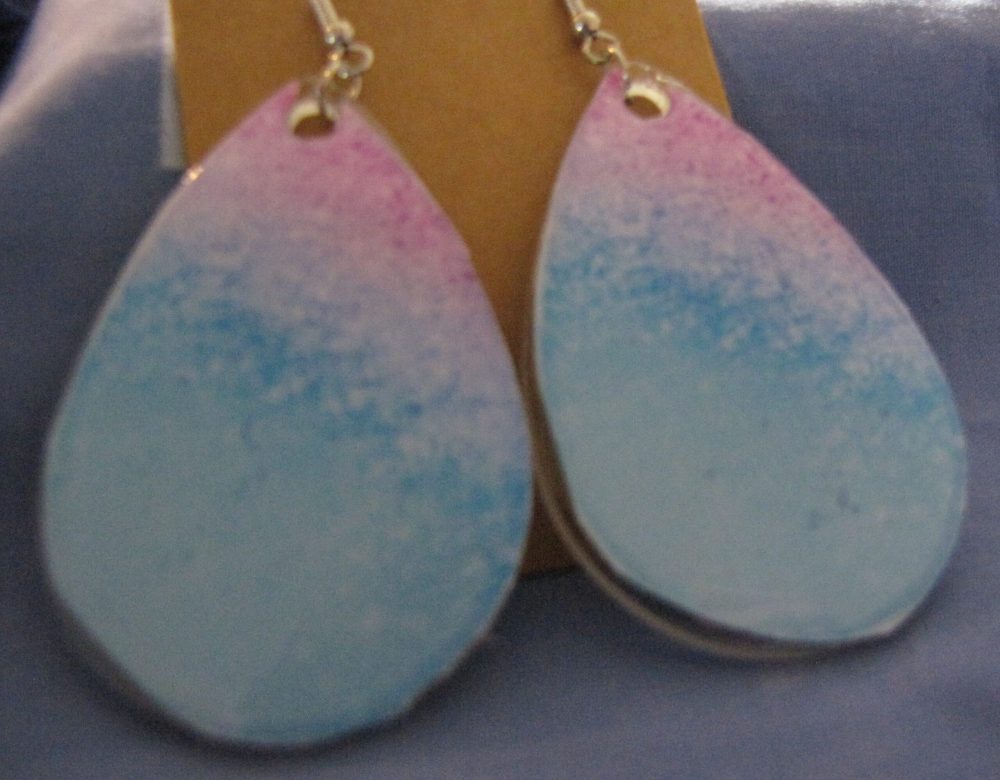 Ombre Teardrop Earrings
