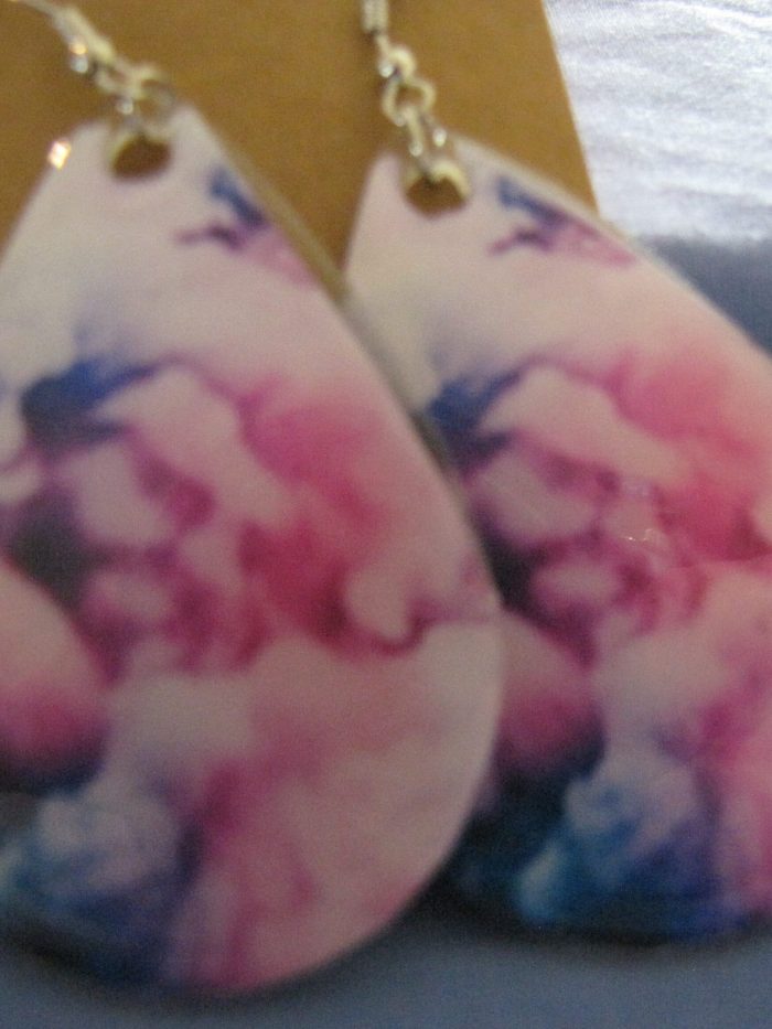 Man's Face Teardrop Earrings