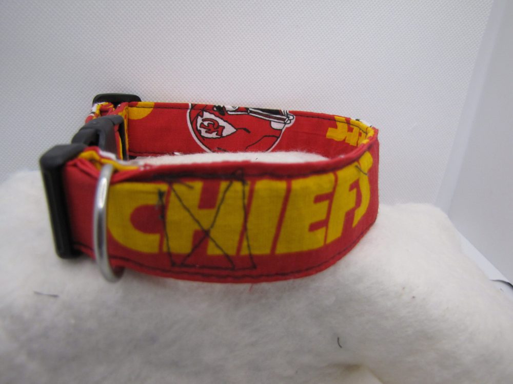 KC Chiefs Dog Collar