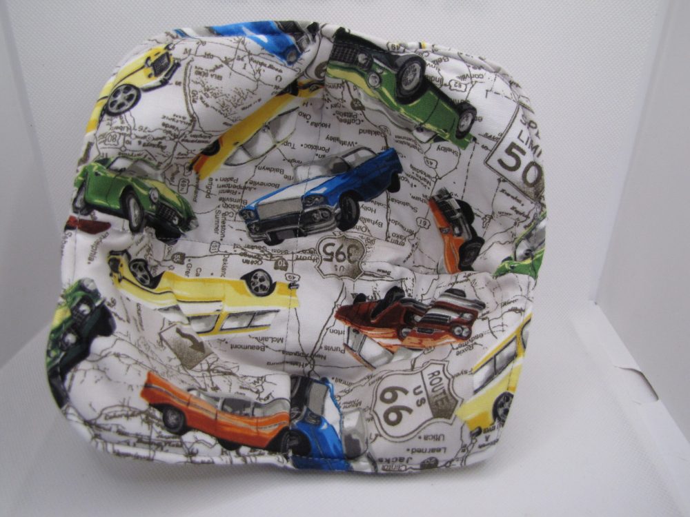 Classic Cars Road Travel Bowl Cozie - Image 2