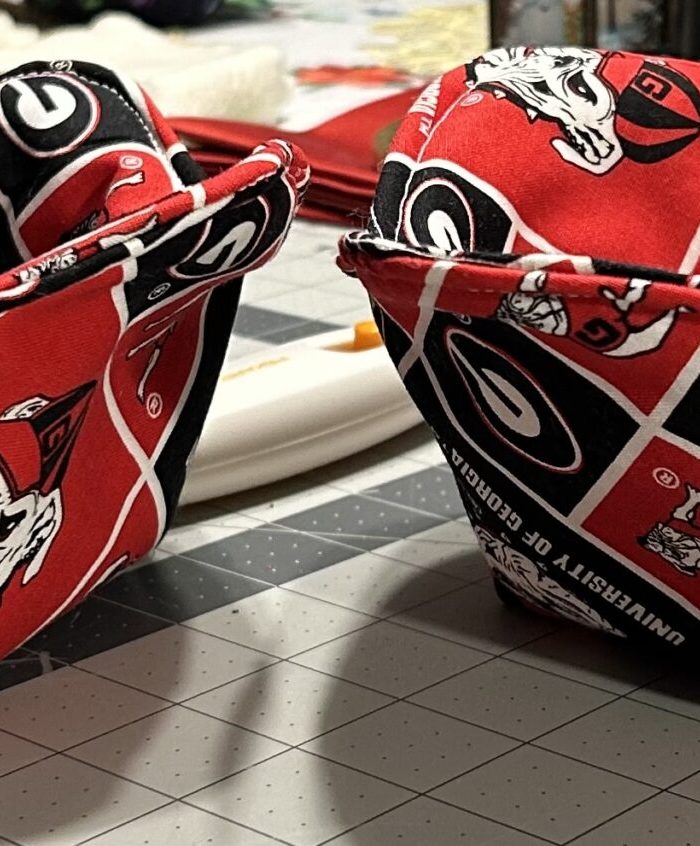 Microwave Bowl Cozie Georgia Bull Dogs